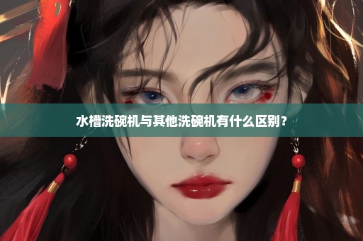 水槽洗碗机与其他洗碗机有什么区别？