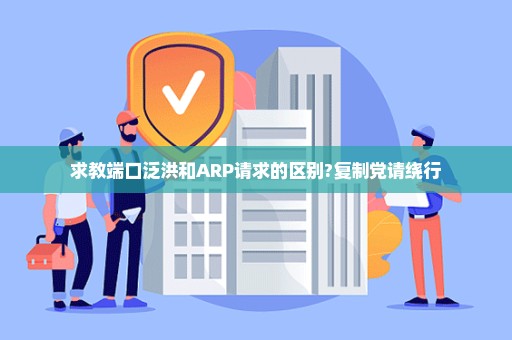 求教端口泛洪和ARP请求的区别?复制党请绕行