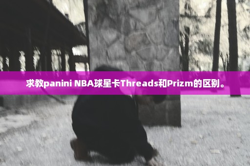 求教panini NBA球星卡Threads和Prizm的区别。