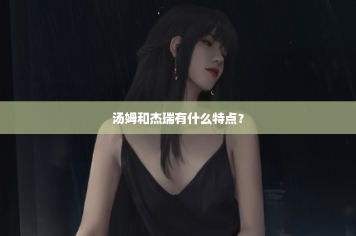 汤姆和杰瑞有什么特点？