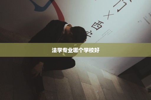 法学专业哪个学校好