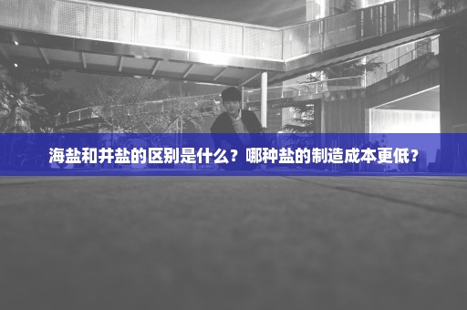 海盐和井盐的区别是什么？哪种盐的制造成本更低？