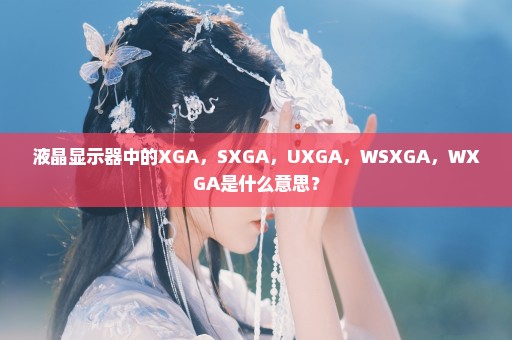 液晶显示器中的XGA，SXGA，UXGA，WSXGA，WXGA是什么意思？