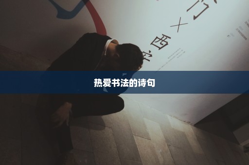 热爱书法的诗句