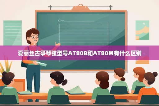 爱丽丝古筝琴弦型号AT80B和AT80M有什么区别