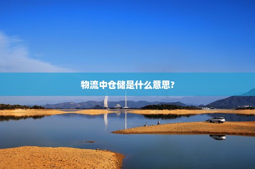 物流中仓储是什么意思?