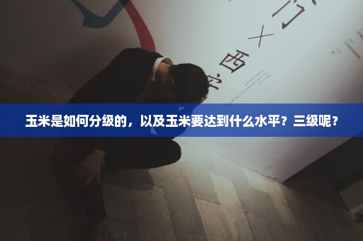 玉米是如何分级的，以及玉米要达到什么水平？三级呢？