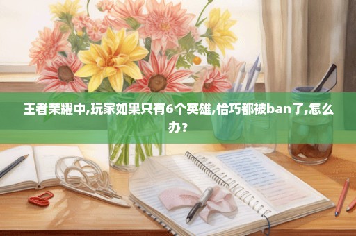 王者荣耀中,玩家如果只有6个英雄,恰巧都被ban了,怎么办？