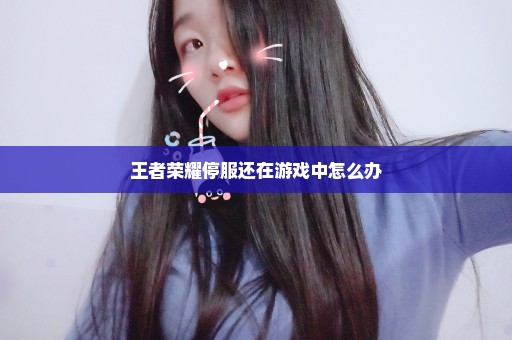 王者荣耀停服还在游戏中怎么办