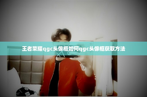 王者荣耀qgc头像框如何qgc头像框获取方法