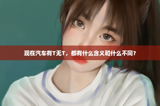 现在汽车有T无T，都有什么含义和什么不同？