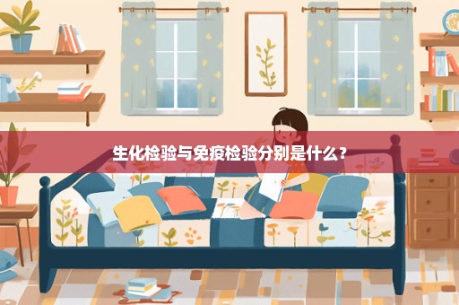 生化检验与免疫检验分别是什么？