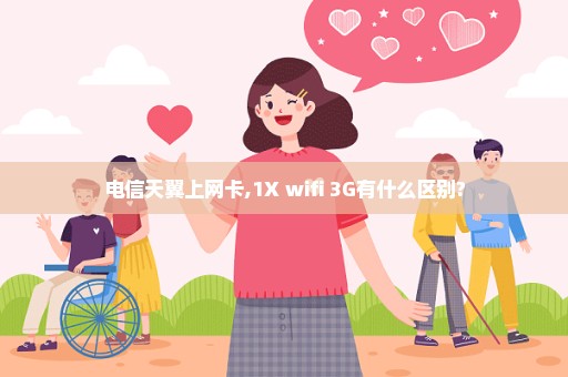 电信天翼上网卡,1X wifi 3G有什么区别?