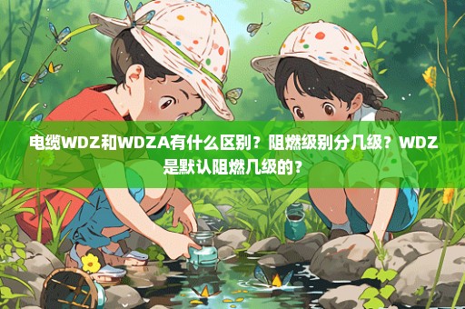 电缆WDZ和WDZA有什么区别？阻燃级别分几级？WDZ是默认阻燃几级的？