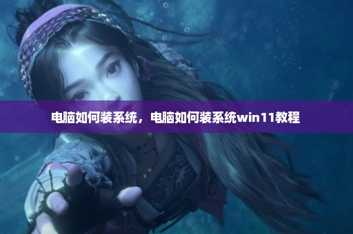 电脑如何装系统，电脑如何装系统win11教程 