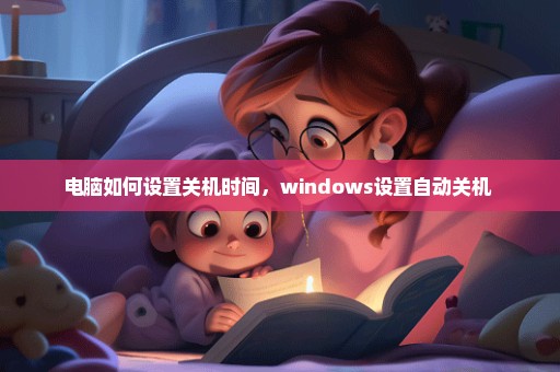 电脑如何设置关机时间，windows设置自动关机 