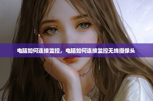 电脑如何连接监控，电脑如何连接监控无线摄像头 