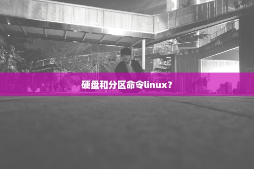 硬盘和分区命令linux？