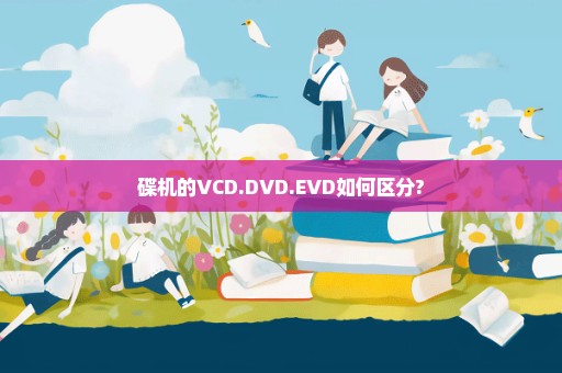 碟机的VCD.DVD.EVD如何区分?