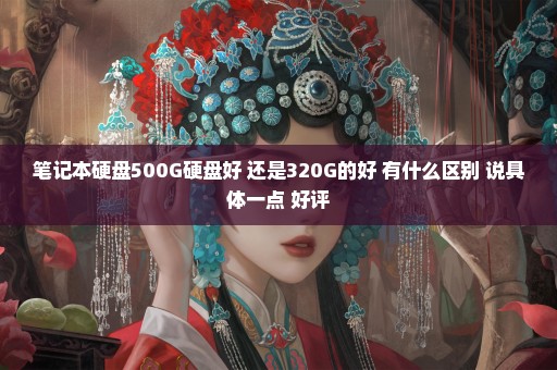 笔记本硬盘500G硬盘好 还是320G的好 有什么区别 说具体一点 好评