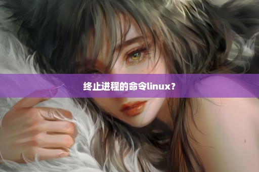 终止进程的命令linux？