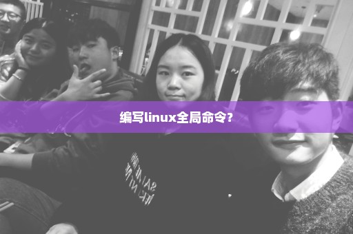 编写linux全局命令？