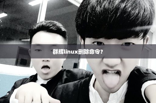 群辉linux删除命令？