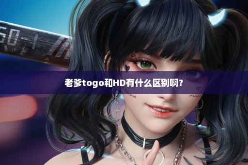 老爹togo和HD有什么区别啊？