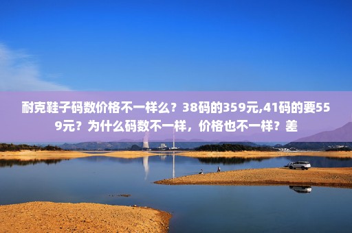 耐克鞋子码数价格不一样么？38码的359元,41码的要559元？为什么码数不一样，价格也不一样？差