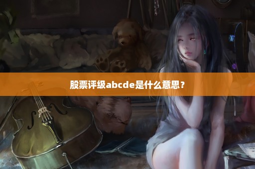 股票评级abcde是什么意思？