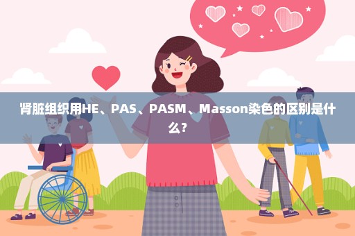 肾脏组织用HE、PAS、PASM、Masson染色的区别是什么？