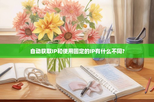 自动获取IP和使用固定的IP有什么不同?