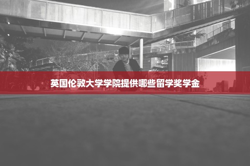 英国伦敦大学学院提供哪些留学奖学金