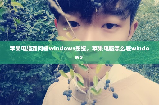 苹果电脑如何装windows系统，苹果电脑怎么装windows 