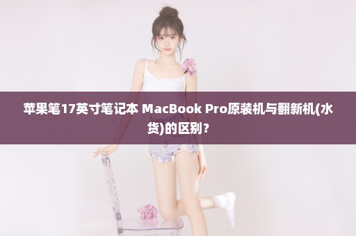 苹果笔17英寸笔记本 MacBook Pro原装机与翻新机(水货)的区别？