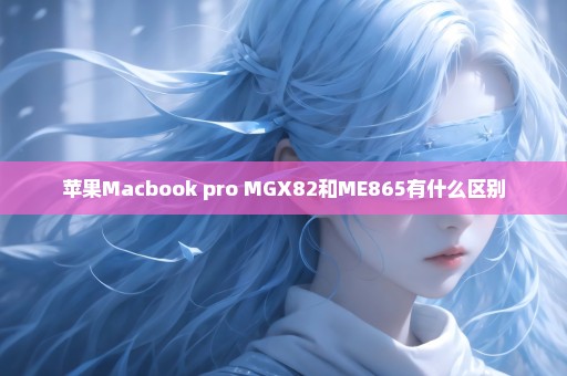 苹果Macbook pro MGX82和ME865有什么区别