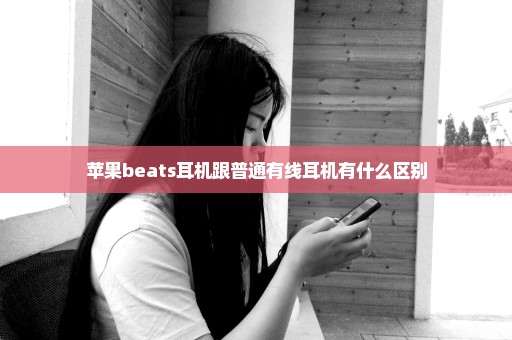 苹果beats耳机跟普通有线耳机有什么区别