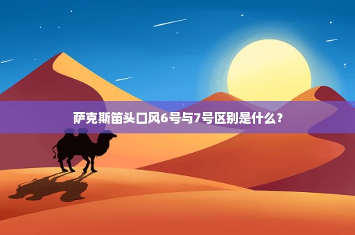 萨克斯笛头口风6号与7号区别是什么？