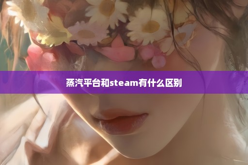 蒸汽平台和steam有什么区别