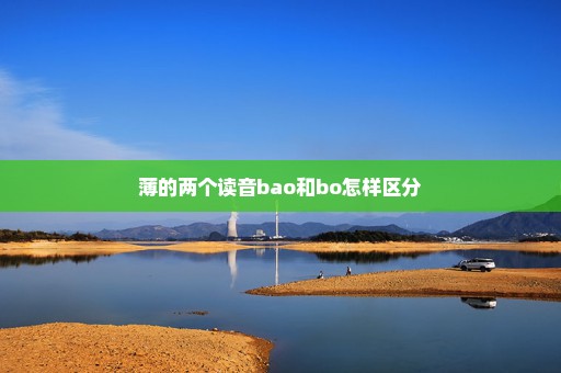 薄的两个读音bao和bo怎样区分