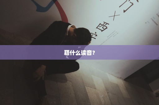 藉什么读音？