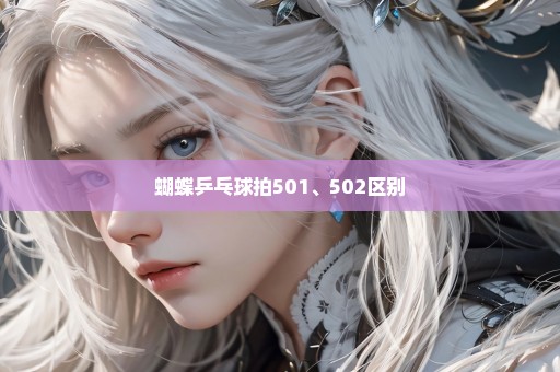 蝴蝶乒乓球拍501、502区别