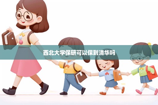 西北大学保研可以保到清华吗