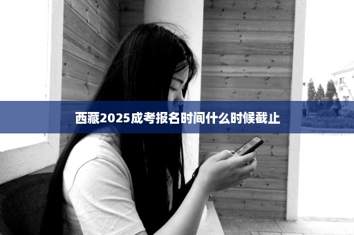 西藏2025成考报名时间什么时候截止