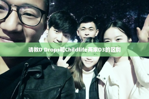 请教D Drops和Childlife两家D3的区别