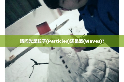 请问光是粒子(Particles)还是波(Waves)?