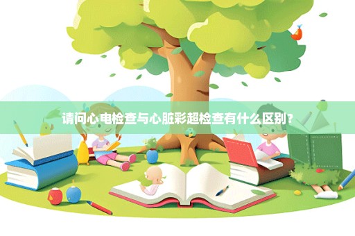 请问心电检查与心脏彩超检查有什么区别？