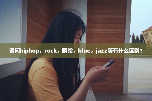 请问hiphop，rock，嘻哈，blue，jazz等有什么区别？