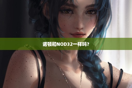 诺顿和NOD32一样吗？