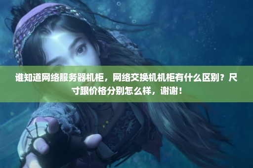 谁知道网络服务器机柜，网络交换机机柜有什么区别？尺寸跟价格分别怎么样，谢谢！